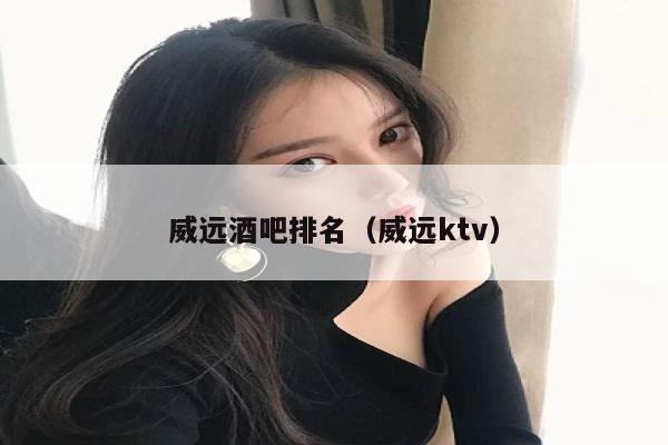 威远酒吧排名（威远ktv）