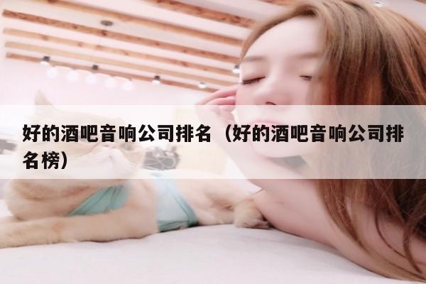 好的酒吧音响公司排名（好的酒吧音响公司排名榜）