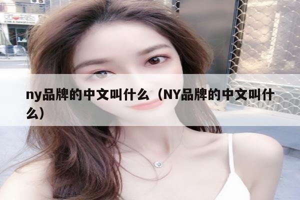 ny品牌的中文叫什么（NY品牌的中文叫什么）