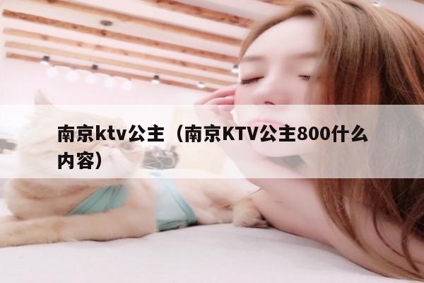 南京ktv公主（南京KTV公主800什么内容）