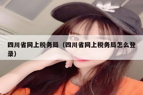 四川省网上税务局（四川省网上税务局怎么登录）