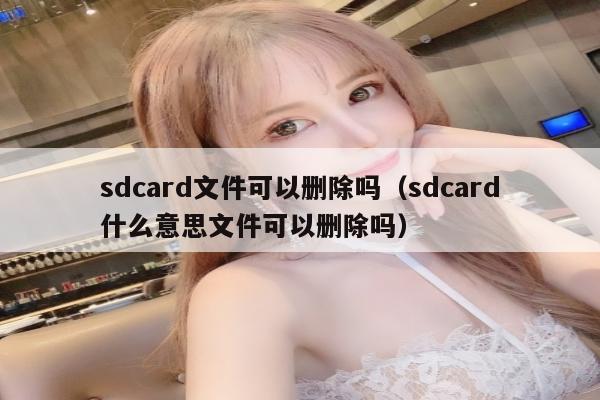 sdcard文件可以删除吗（sdcard什么意思文件可以删除吗）