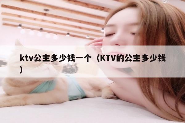 ktv公主多少钱一个（KTV的公主多少钱）